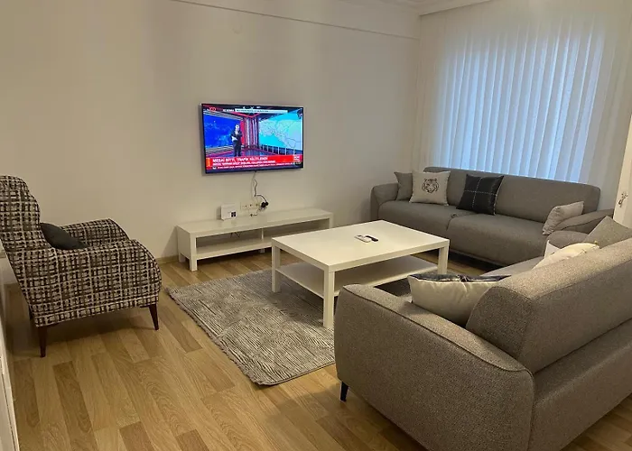 çalış'da Denize Sıfır özel Plajlı Lüks Daire